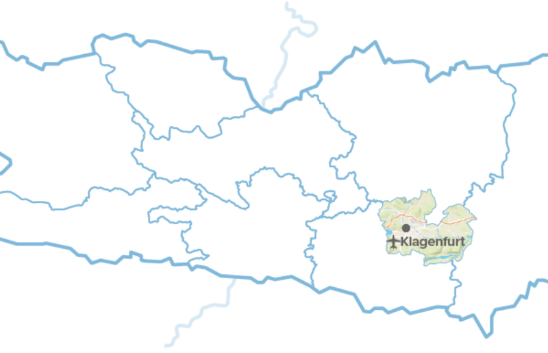 Klagenfurt map